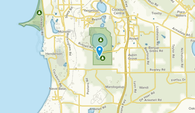 Wattleup, Western Australia Map