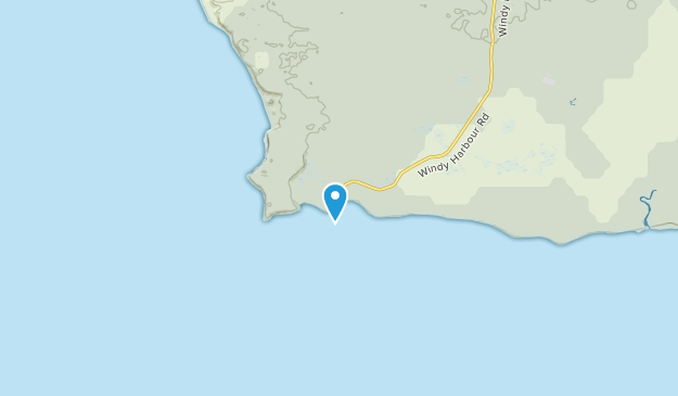 Windy Harbour, Western Australia Map