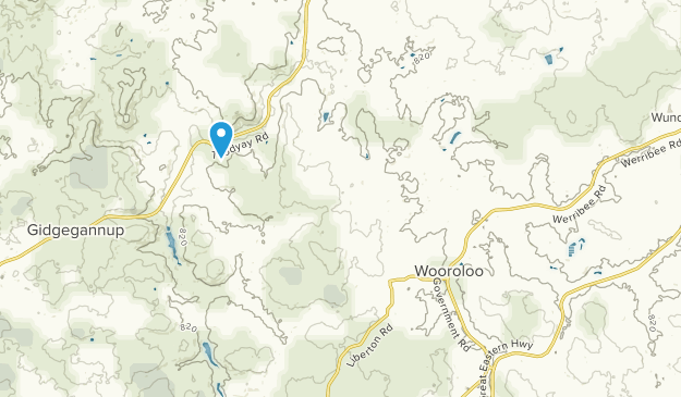 Wooroloo, Western Australia Map