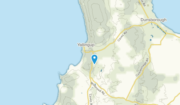 Yallingup, Australia Occidental Map
