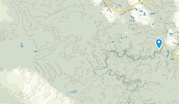 Yeagarup, Western Australia Map