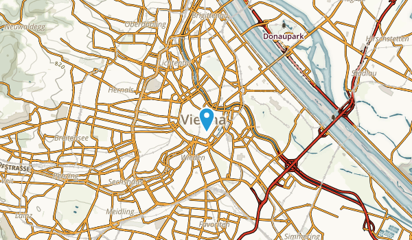 Vienna, Austria Map