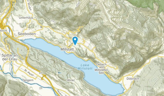 Millstatt am See, Carinthia Map