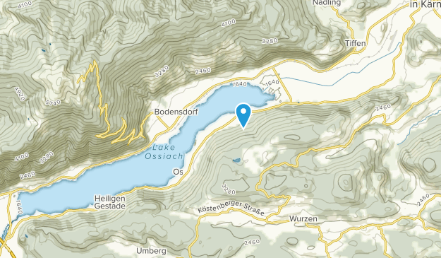 Ossiach, Carinthia Map