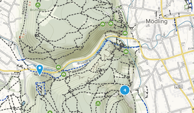 Mödling, Lower Austria Map