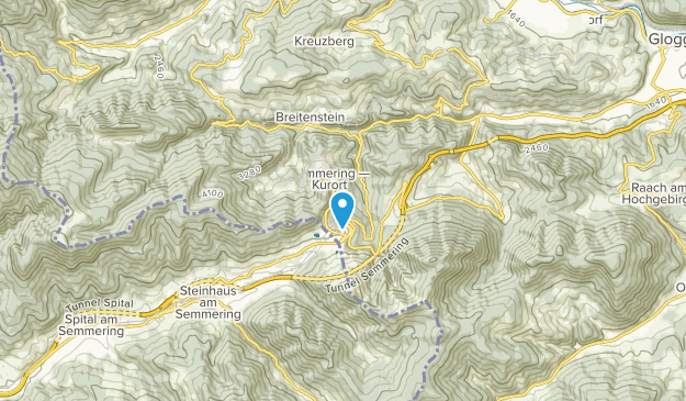 Semmering, Lower Austria Map