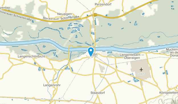 Tulln an der Donau, Lower Austria Map