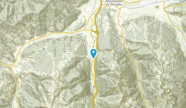 Flachau, Salzbourg Map