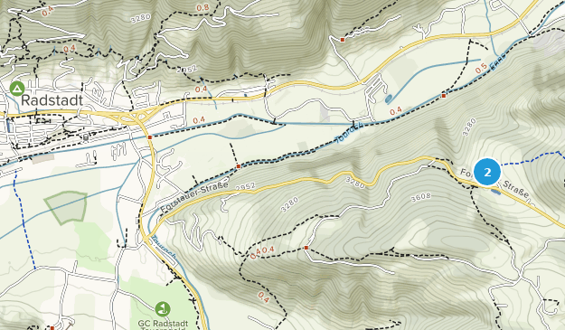 Radstadt, Salzburg Map