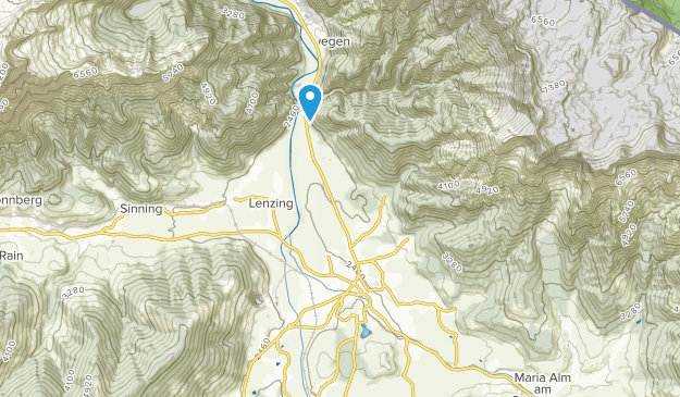 Saalfelden am Steinernen Meer, Salzbourg Map