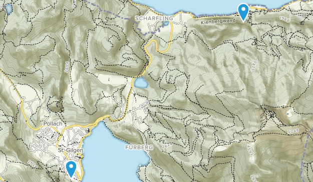 Sankt Gilgen, Salzbourg Map