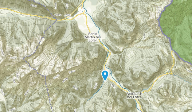 Sankt Martin bei Lofer, Salzburgo Map