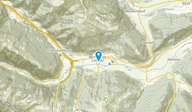 Sankt Michael im Lungau, Salzbourg Map