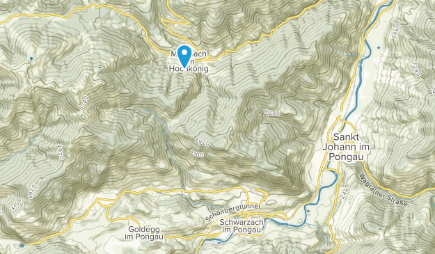 Sankt Veit im Pongau, Salzbourg Map