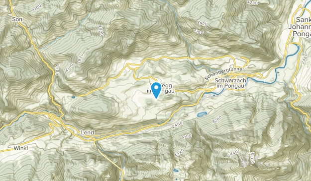 Schönberg, Salzburg Map