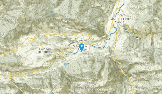 Schwarzach im Pongau, Salzbourg Map