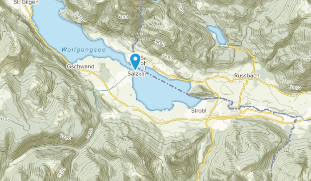 Strobl, Salzburg Map