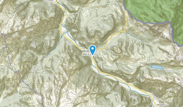 Weißbach bei Lofer, Salzburg Map