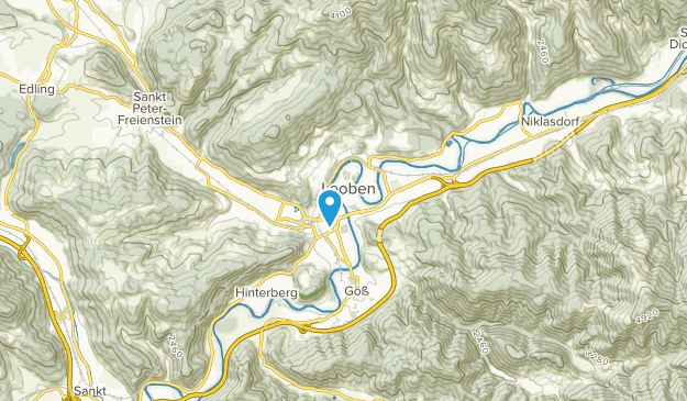 Leoben, Styrie Map
