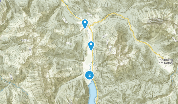 Achenkirch, Tirol Map