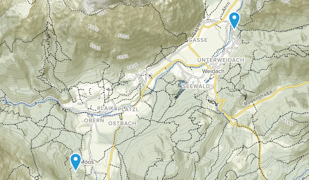 Ahrn, Tyrol Map