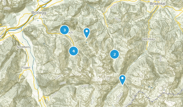 Alpbach, Tyrol Map