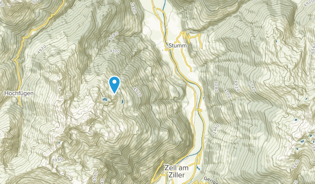 Aschau im Zillertal, Tyrol Map