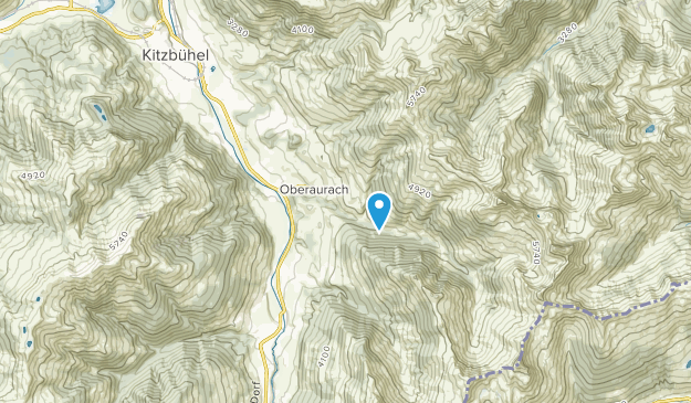 Aurach bei Kitzbühel, Tirol Map