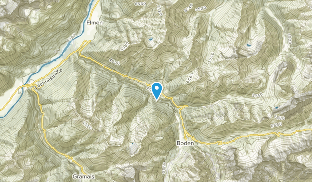 Bschlabs, Tirol Map
