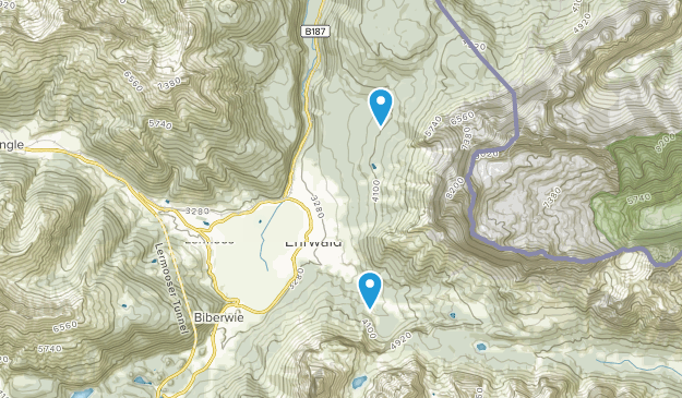 Ehrwald, Tirol Map