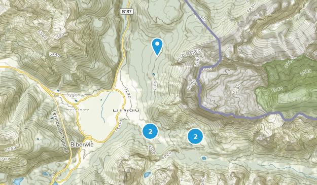 Ehrwald, Tyrol Map