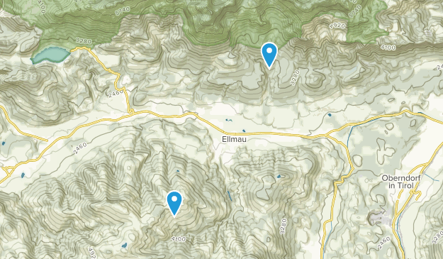 Ellmau, Tyrol Map