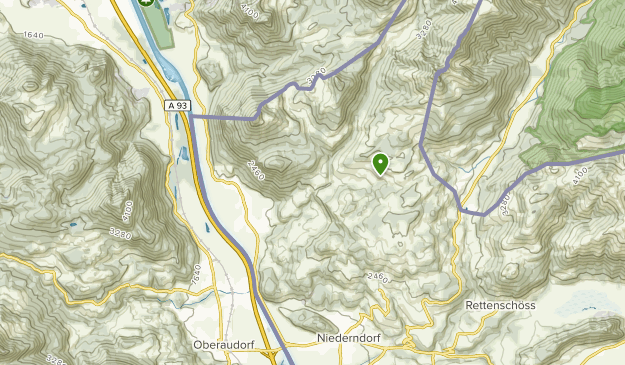 Erl, Tyrol Map