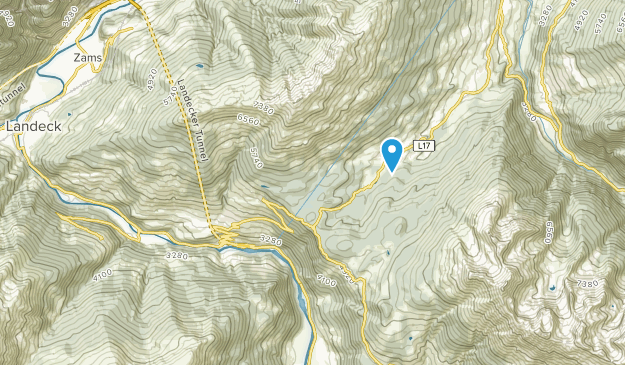 Fliess, Tyrol Map