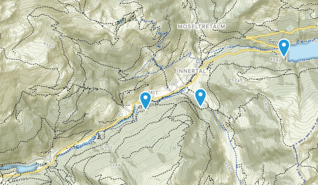 Gerlos, Tyrol Map