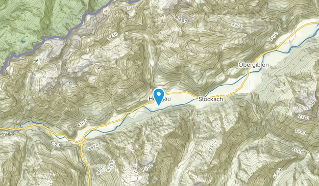 Holzgau, Tyrol Map