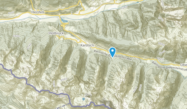 Kartitsch, Tyrol Map