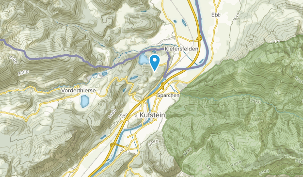Kufstein, Tirol Map