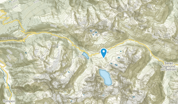 Kühtai, Tyrol Map