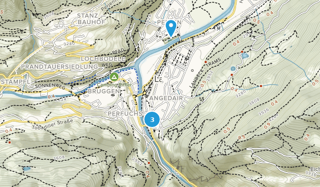 Landeck, Tyrol Map