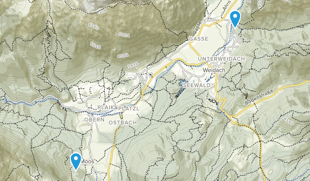 Leutasch, Tyrol Map