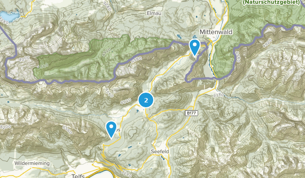 Leutasch, Tirol Map