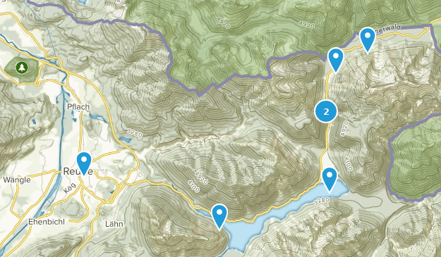 Reutte, Tirol Map
