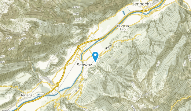 Schwaz, Tyrol Map