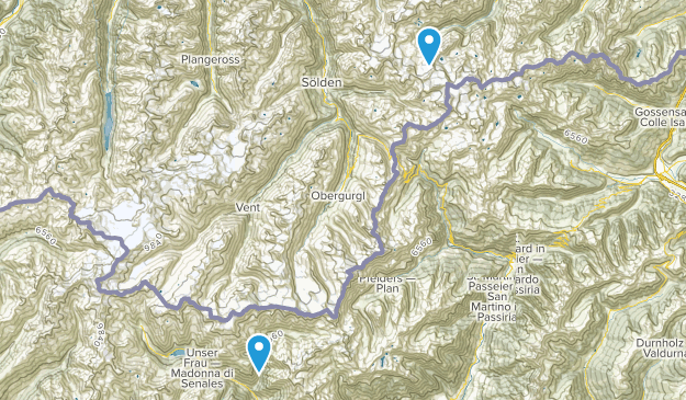 Sölden, Tyrol Map