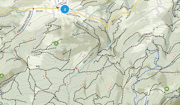 Thiersee, Tyrol Map