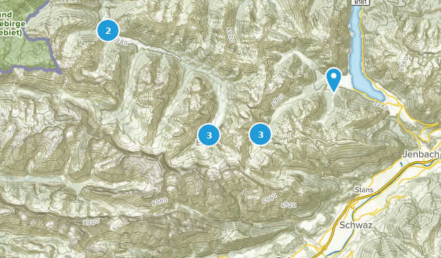 Vomp, Tirol Map