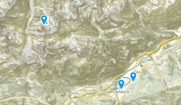 Zams, Tyrol Map