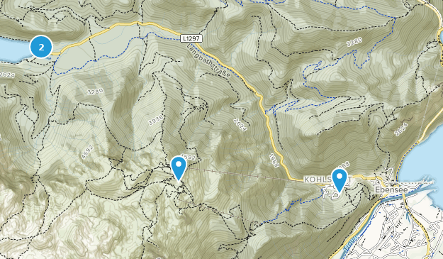 Ebensee, Upper Austria Map