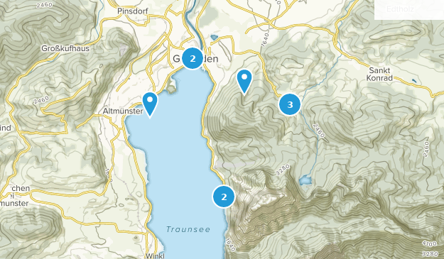 Gmunden, Oberösterreich Map